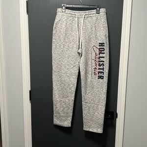 Hollister Gray Fleece Joggers